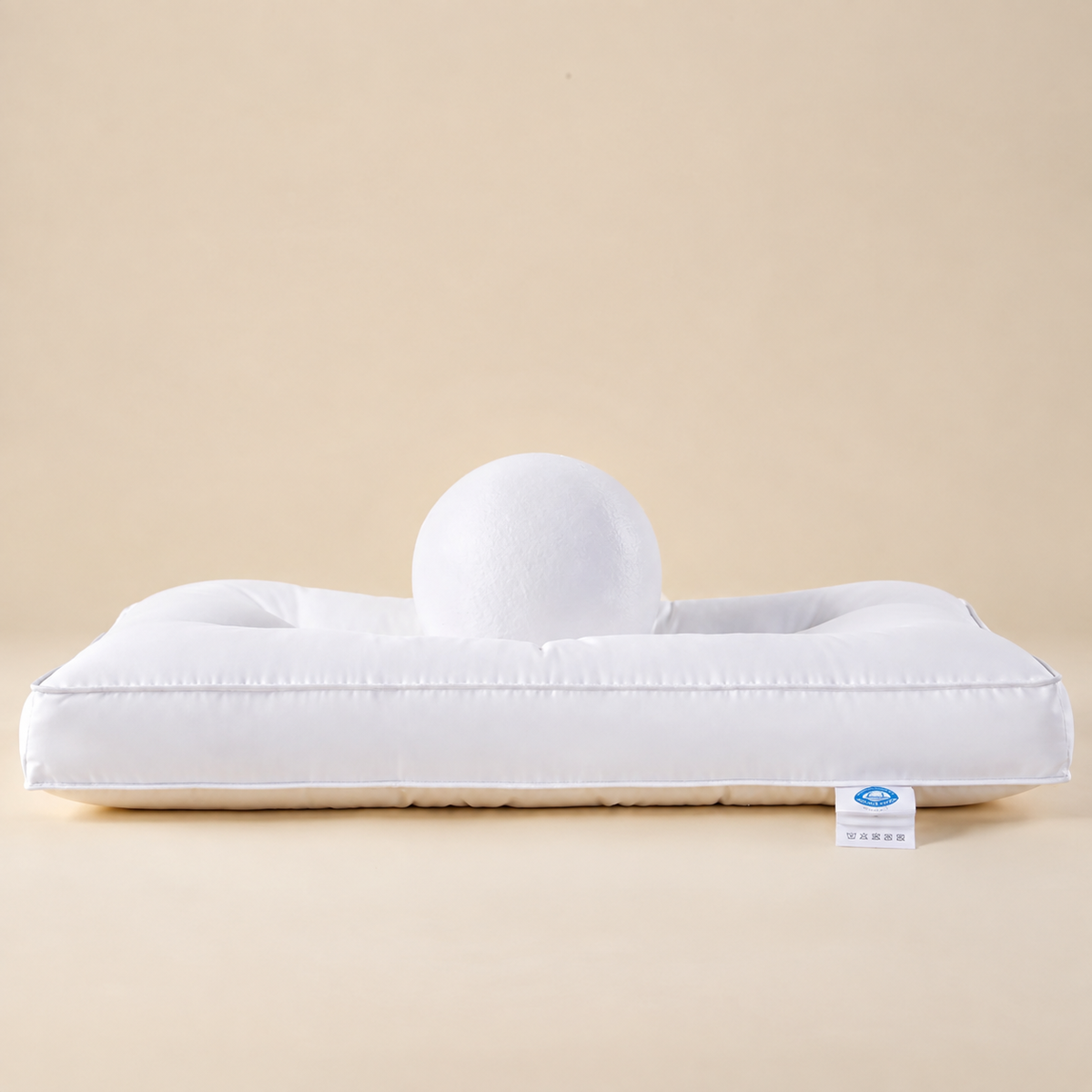 Snowfall Plush Goose Down Pillow